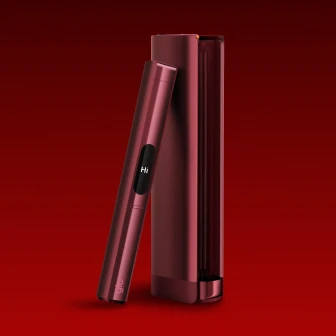 glo Hilo Plus ルビー本体と充電ケース