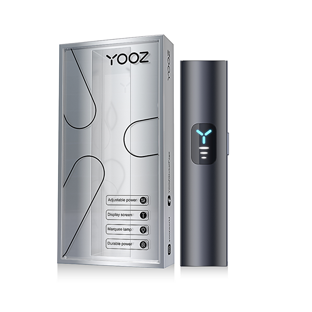 YOOZ V3 チルグレー本体とパッケージ